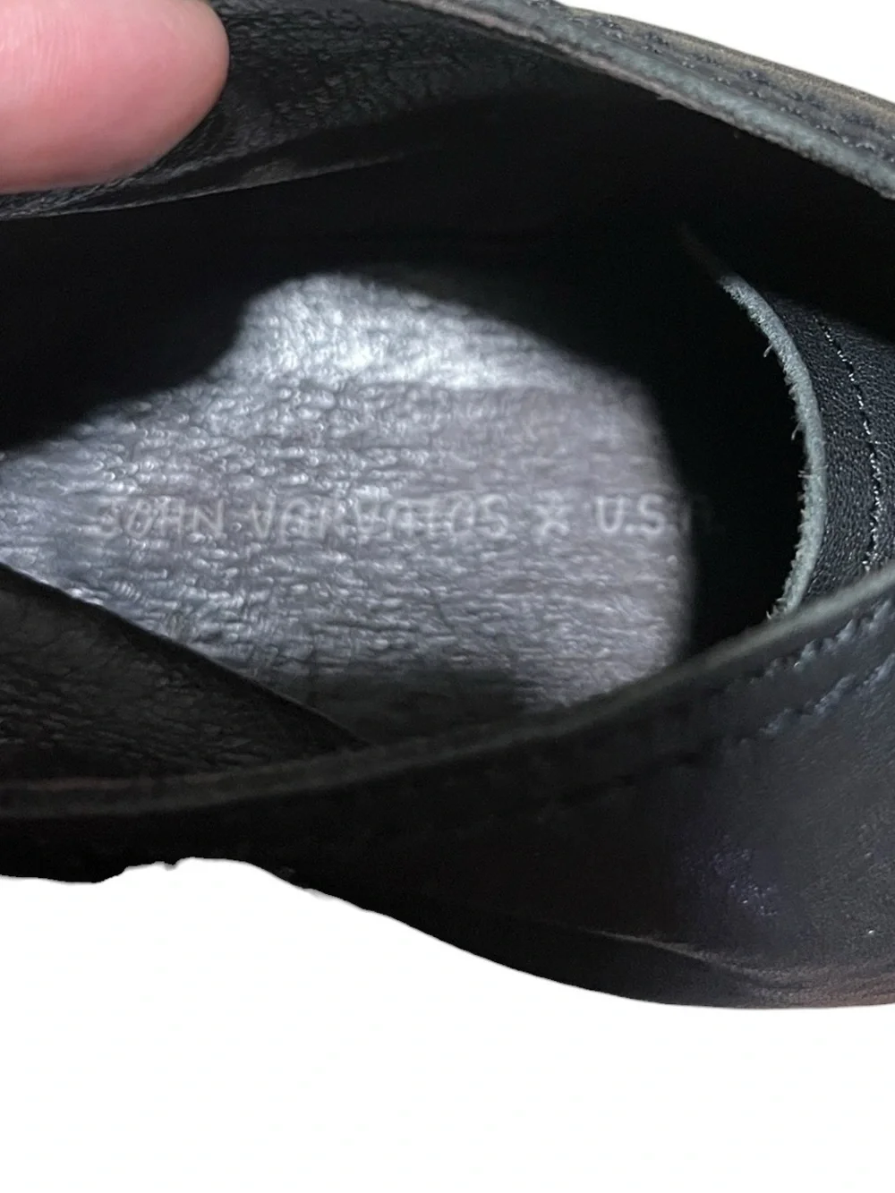 John Varvatos USA Black Leather Chukka Ankle Boots Men’s Sz 10